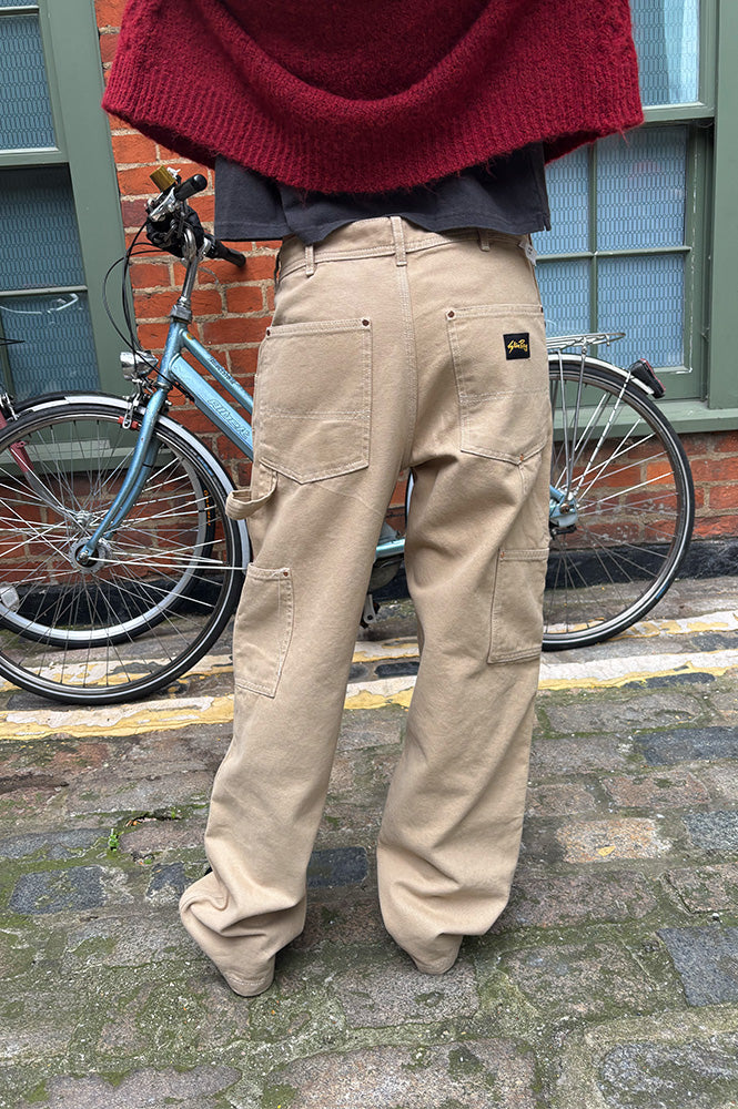 Stan Ray Khaki Duck Double Knee Pant - The Mercantile London