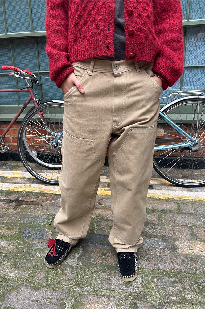 Stan Ray Khaki Duck Double Knee Pant - The Mercantile London