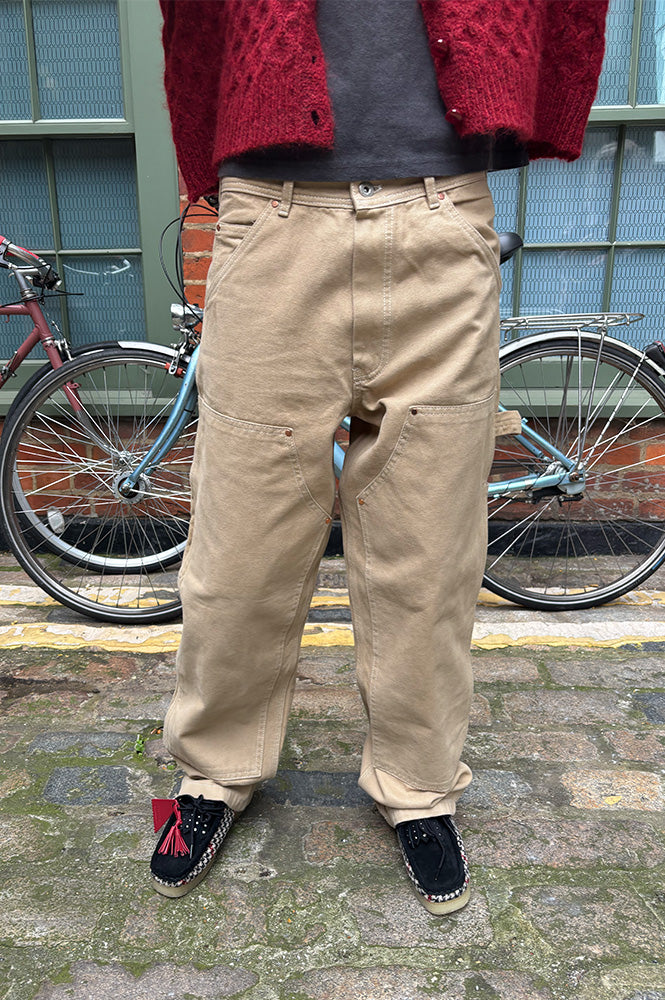 Stan Ray Khaki Duck Double Knee Pant - The Mercantile London