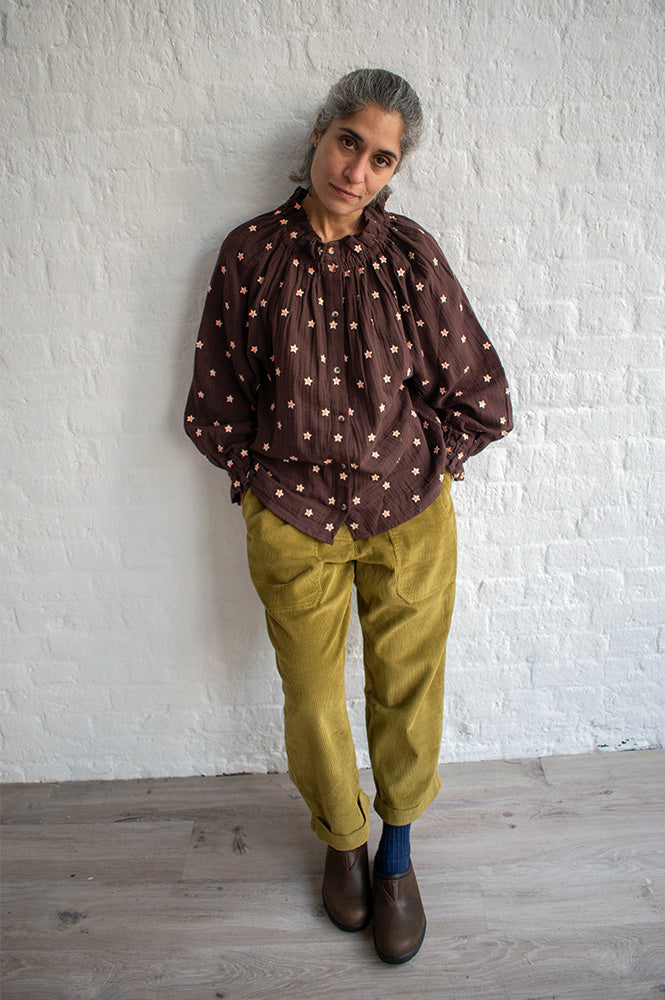 Bonté Arlo Chocolate Star Shirt - The Mercantile London