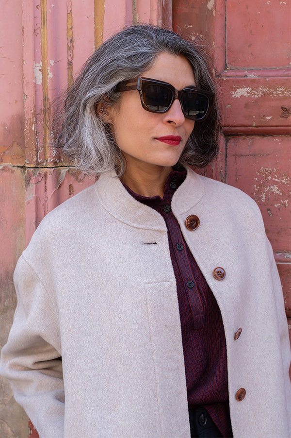 Sacrecoeur Stella Grey Jacket - The Mercantile London