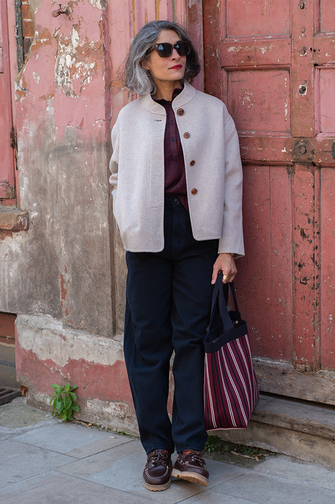 Sacrecoeur Stella Grey Jacket - The Mercantile London