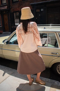 Stella Nova Soft Powder Embroidery Anglaise Shirt