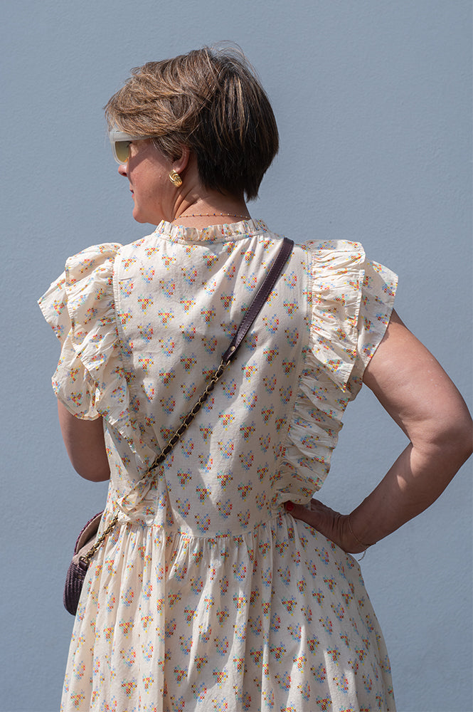 Stella Nova Delicate Printed Heart Dress - The Mercantile London