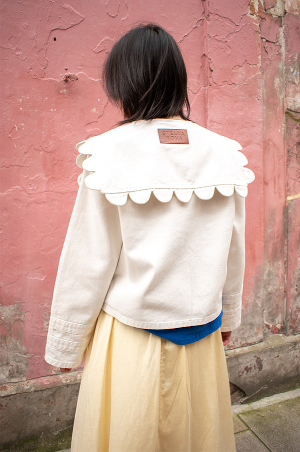 Stella Nova Almost White Sailor Jacket - The Mercantile London