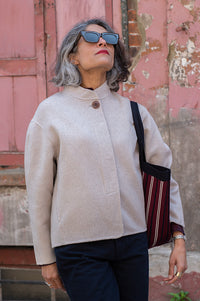 Sacrecoeur Stella Grey Jacket - The Mercantile London