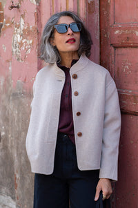 Sacrecoeur Stella Grey Jacket - The Mercantile London