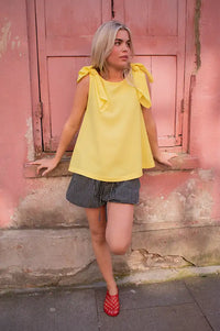 Stella Forest Gala Yellow Blouse - The Mercantile London