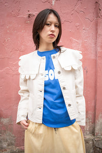 Stella Nova Almost White Sailor Jacket - The Mercantile London