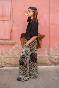 Stella Nova Black Chiffon Shirt