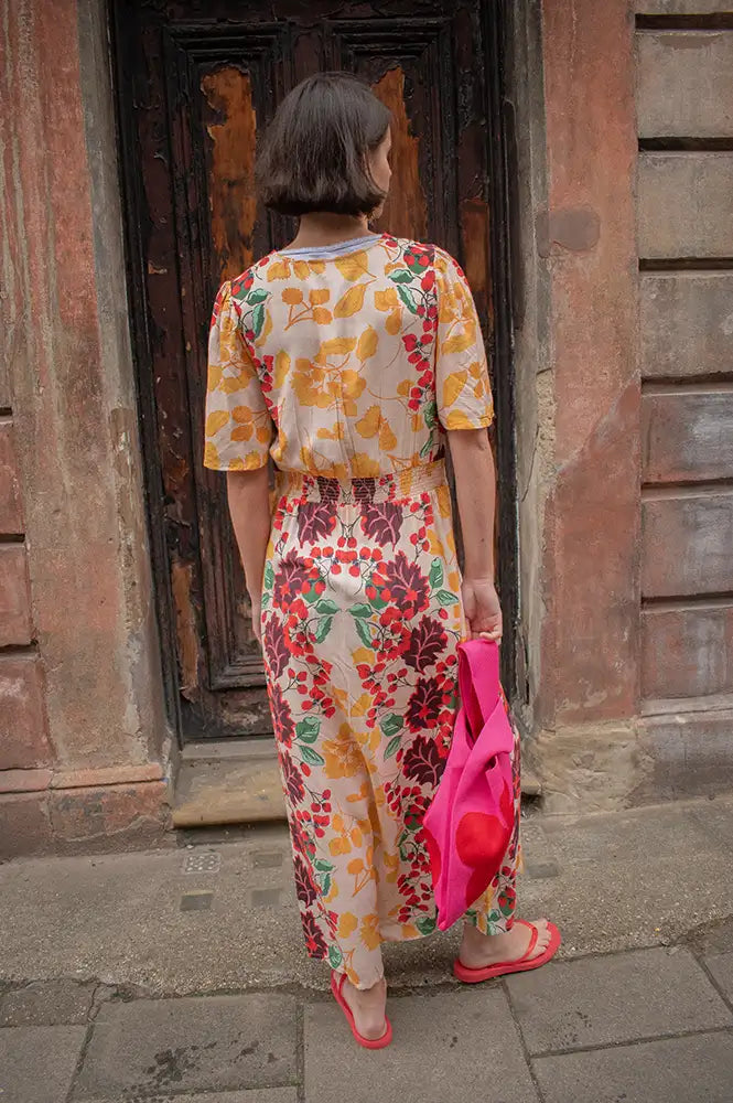 An'ge Onessa Forest Printed Dress - The Mercantile London