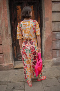 An'ge Onessa Forest Printed Dress - The Mercantile London