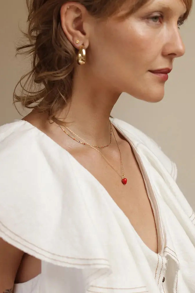 Amano Strawberry Necklace - The Mercantile London
