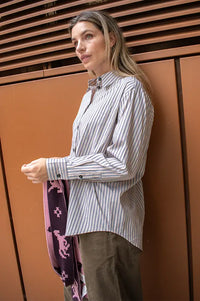 Artlove Olina Beige Stripe Shirt