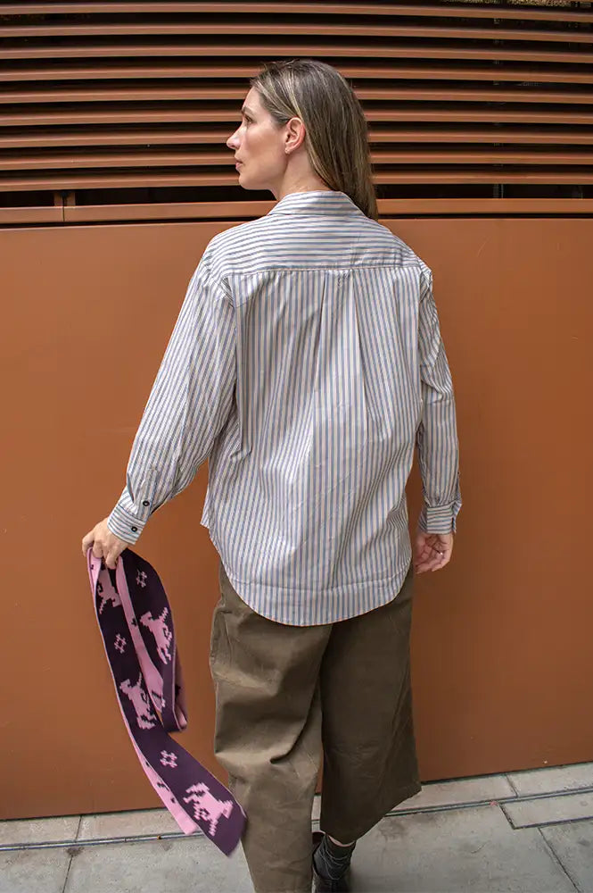 Artlove Olina Beige Stripe Shirt