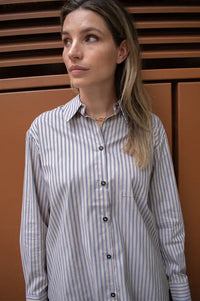 Artlove Olina Beige Stripe Shirt