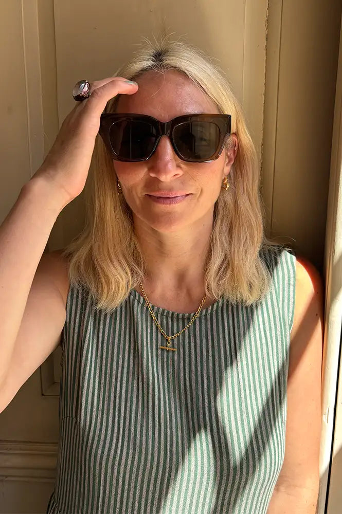 Eco Shades Elia Brown Sunglasses
