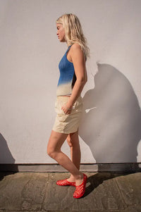 Suncoo Boulbi Cream Shorts