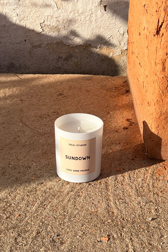 Solei Studios Sundown Candle - The Mercantile London