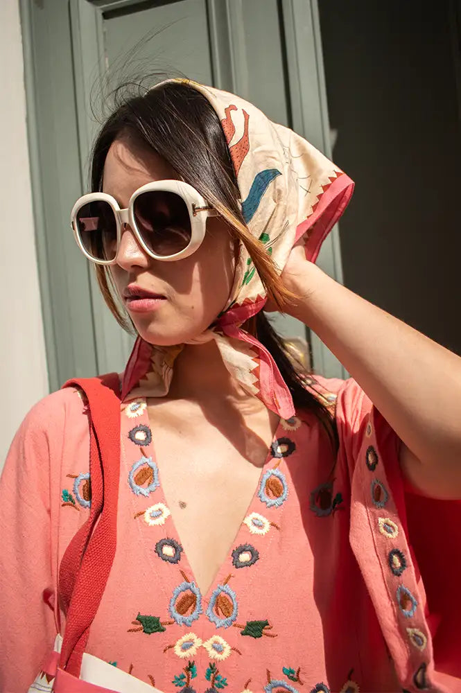 Habiba Polly Vanilla Bandana Scarf