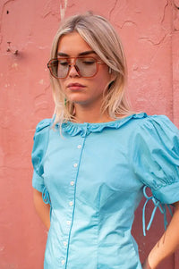 Fransa Aldina Savannah Tan Sunglasses - The Mercantile London