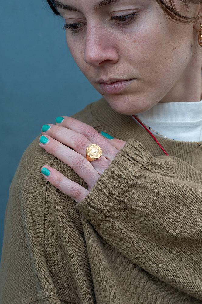 Une A Une Sunrise Ring - The Mercantile London