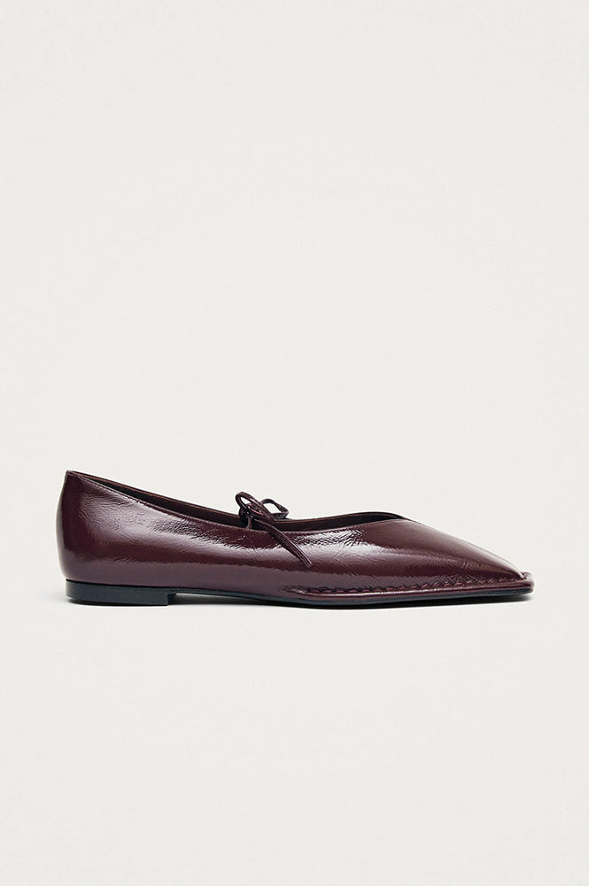 Alohas Sway Burgundy Ballet Flats