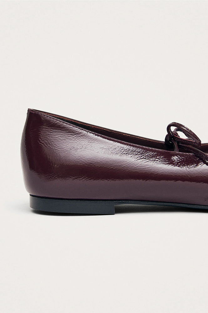 Alohas Sway Burgundy Ballet Flats