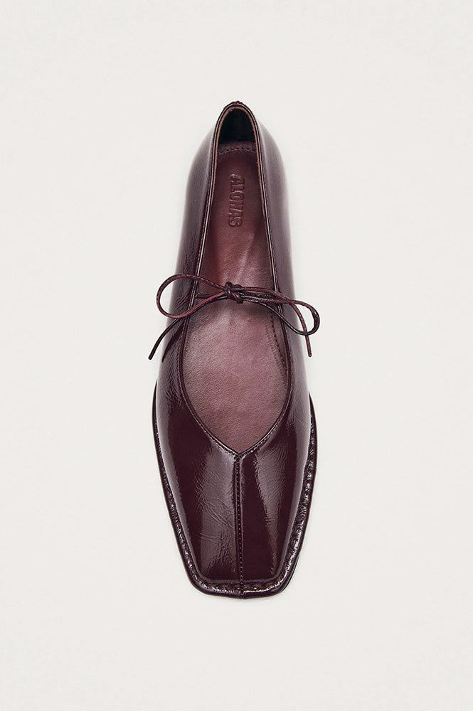 Alohas Sway Burgundy Ballet Flats