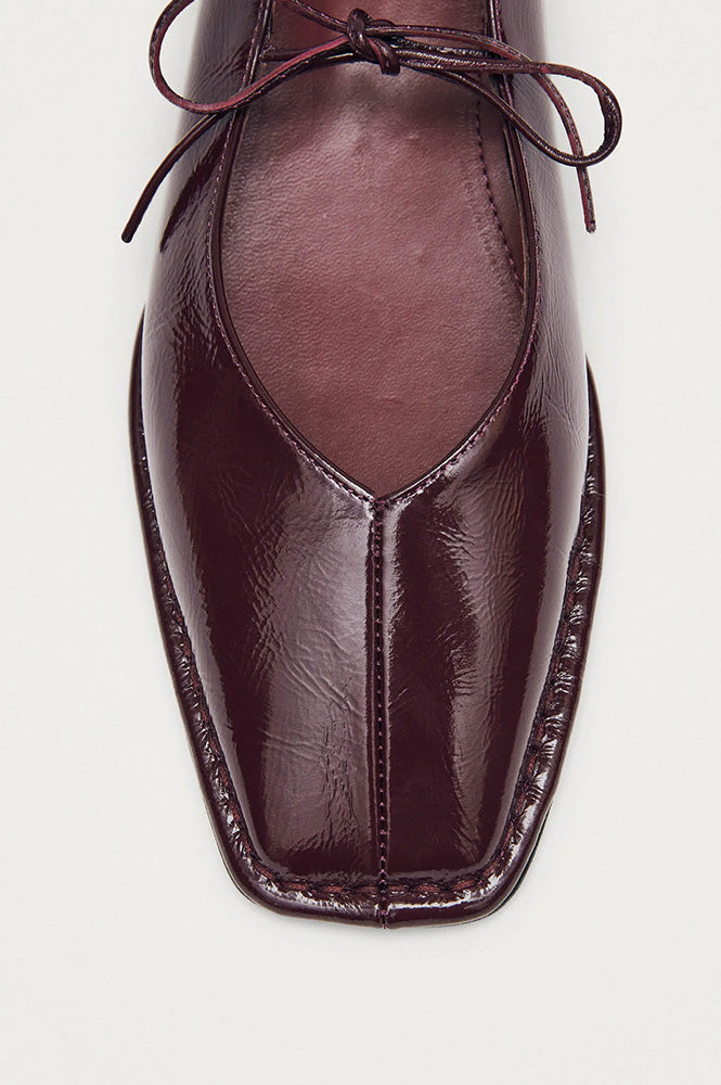 Alohas Sway Burgundy Ballet Flats