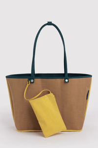 Baggu Deep Sea Mix Large Nylon Reversible Tote Bag