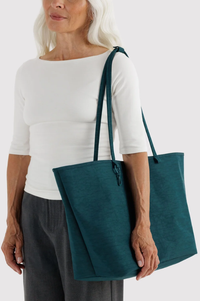 Baggu Deep Sea Mix Large Nylon Reversible Tote Bag