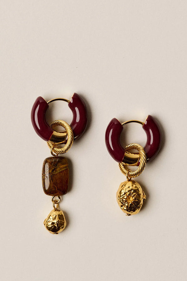Sessùn Nilla Coffea Doré Earrings - The Mercantile London