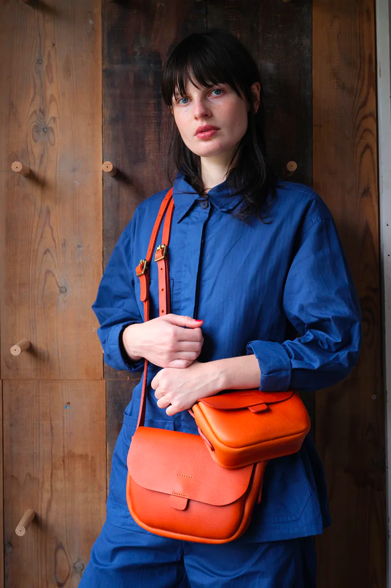 Kate Sheridan Mandarin Mini Tab Bag - The Mercantile London