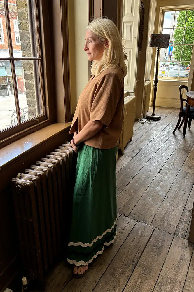Object Mathilde Rini Toasted Coconut Blouse