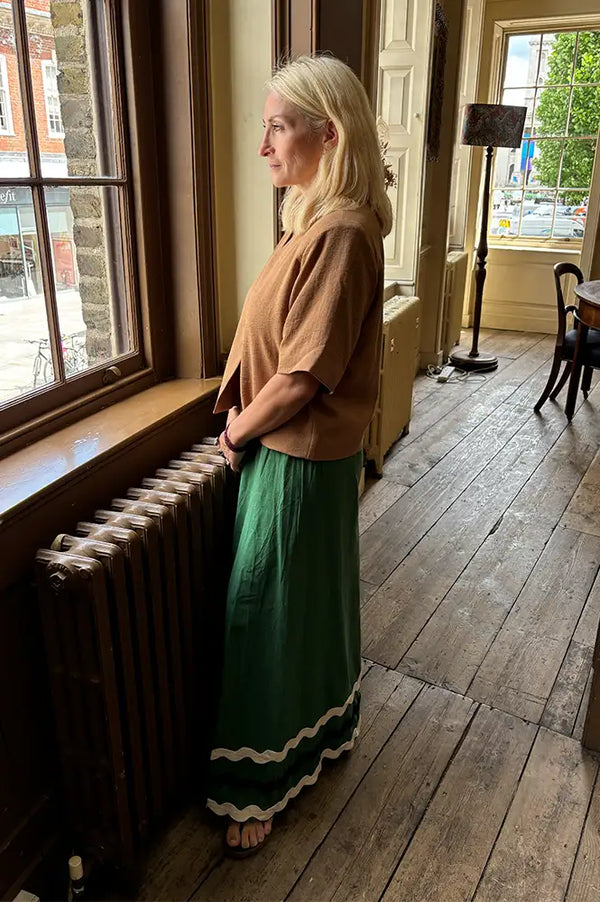 Object Mathilde Rini Toasted Coconut Blouse