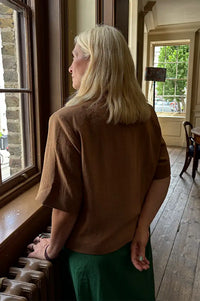 Object Mathilde Rini Toasted Coconut Blouse