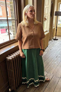 Object Mathilde Rini Toasted Coconut Blouse