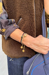 By Alona Drift Black Bracelet - The Mercantile London