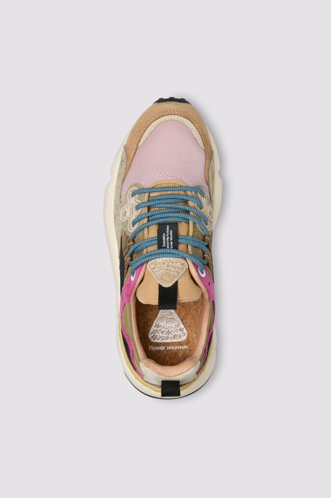 Flower Mountain Yamano 3 Light Brown, Rose, Taupe Trainers