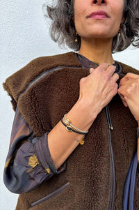 By Alona Drift Black Bracelet - The Mercantile London