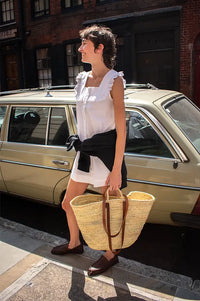 TBCo White Cotton Broderie Button Up Dress