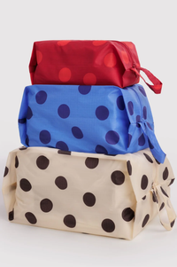 Baggu Polka Dot Mix 3D Zip Set