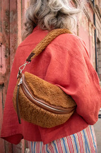 Bellerose Rosie Teddy Pecan Sling Bag