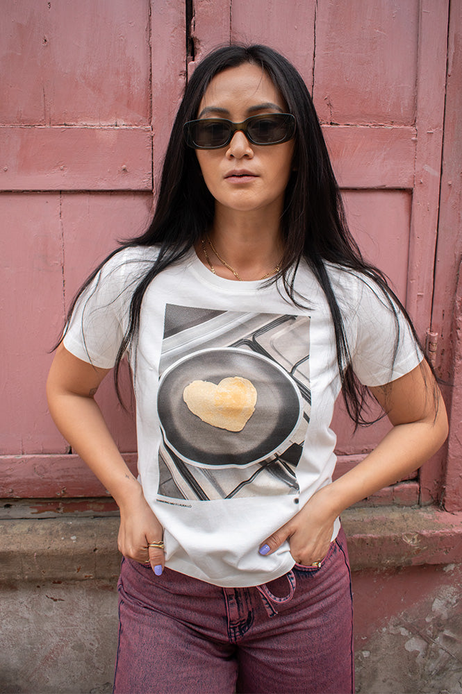 Thinking Mu Ida Pancake T-Shirt - The Mercantile London