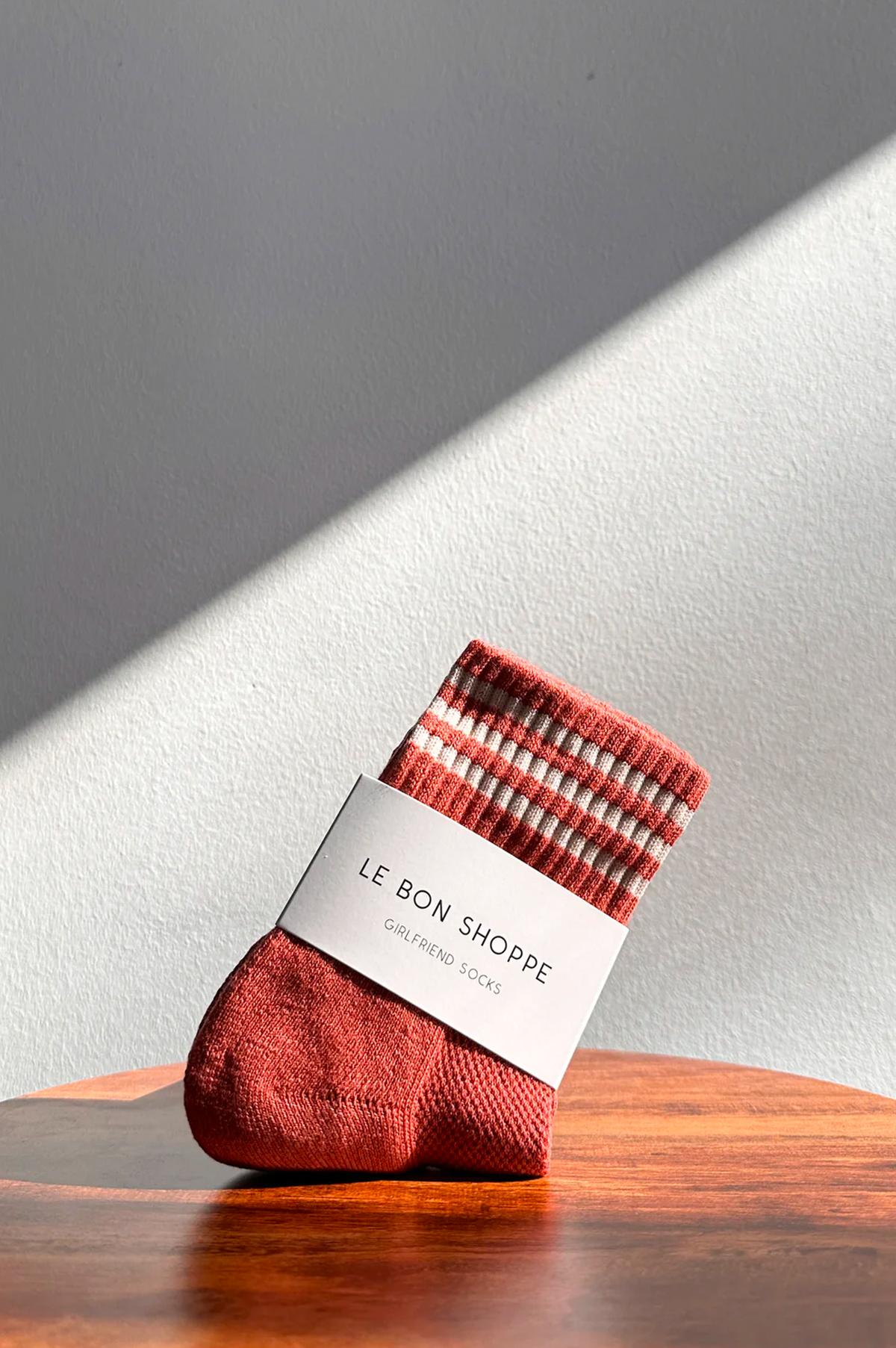 Le Bon Shoppe Girlfriend Terracotta Socks - The Mercantile London