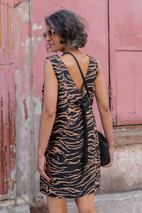 Baum Und Pferdgarten Avona Cinnamon Tiger Dress - The Mercantile London