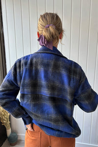 Stan Ray Mackinaw Navy Check Jacket - The Mercantile London