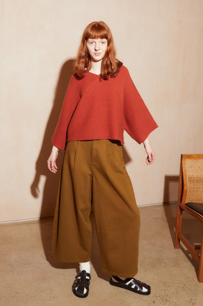 L.F. Markey Mason Tobacco Trousers