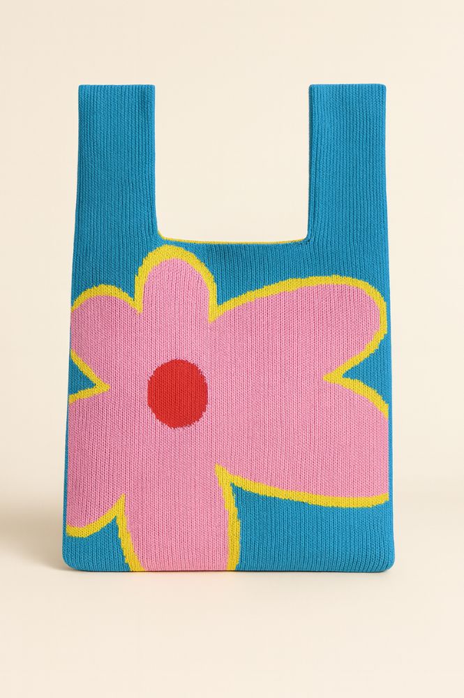 Tokeii Big Bloom Knitted Bag - The Mercantile London